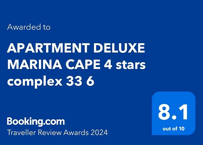Deluxe Marina Cape 4 Stars Complex 33 6 Apartamento *